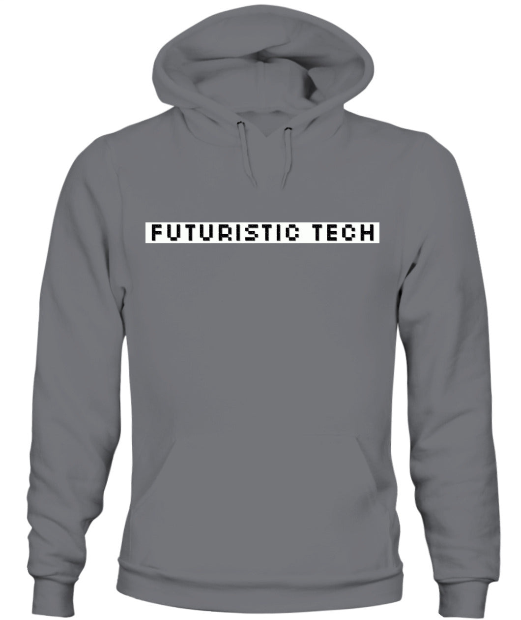 Gildan 18500 Unisex Hoodie Futuristic Tech logo