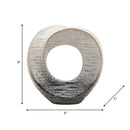 Abstract Circular Cutout Decorative Object Sculpture